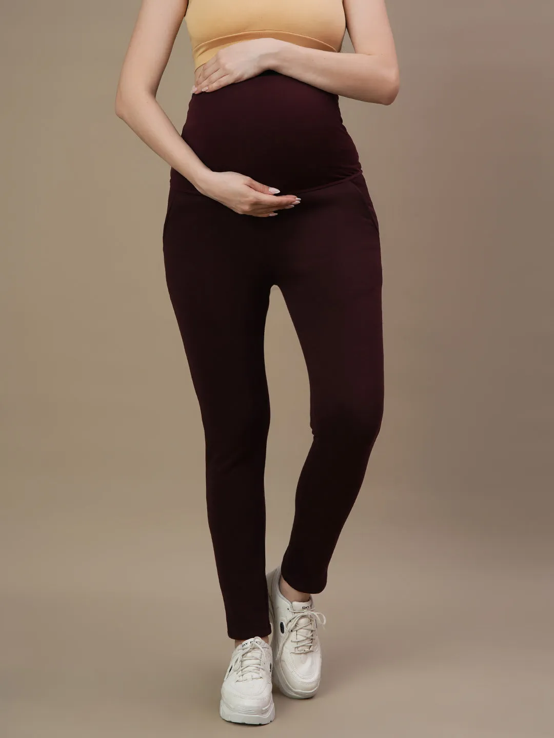 Maternity Fleece Leggings- Winter