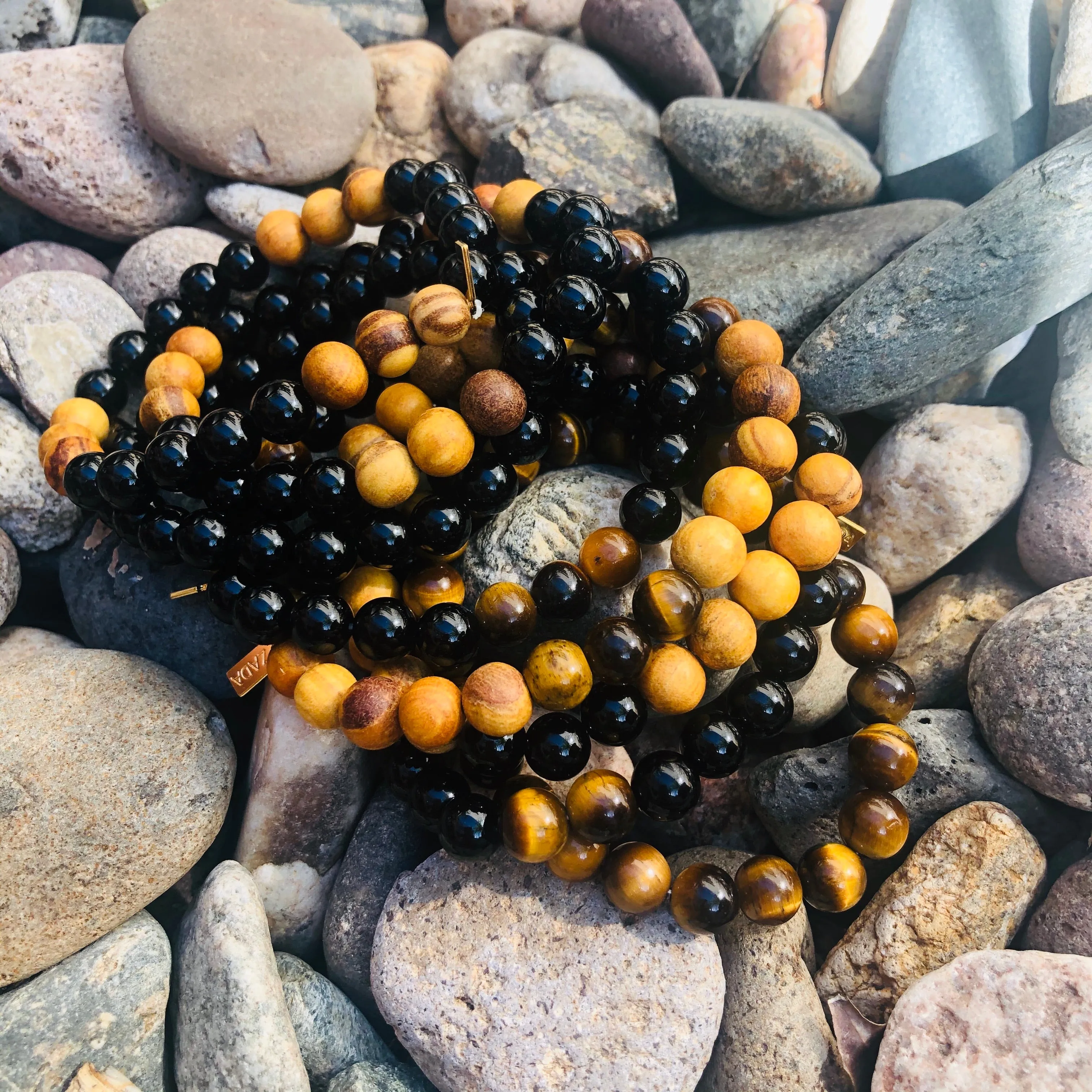 Men’s Bracelet—Onyx & Tiger’s Eye