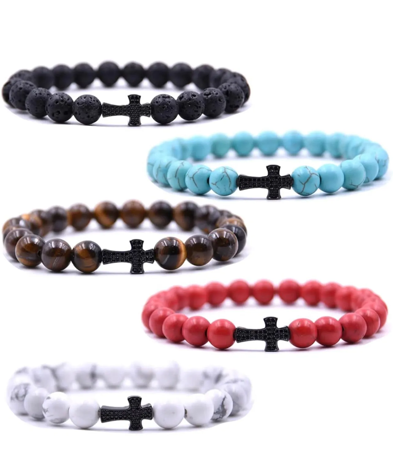 Men’s Cross Bracelet