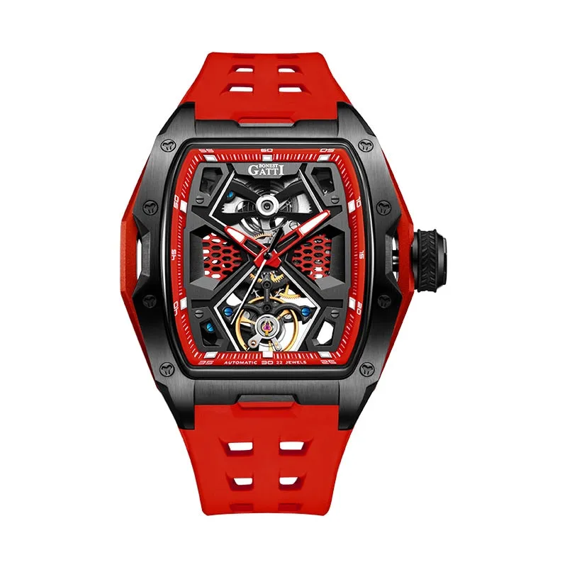 Men's Luxury Waterproof Automatic Mechanical Luminous Wristwatch