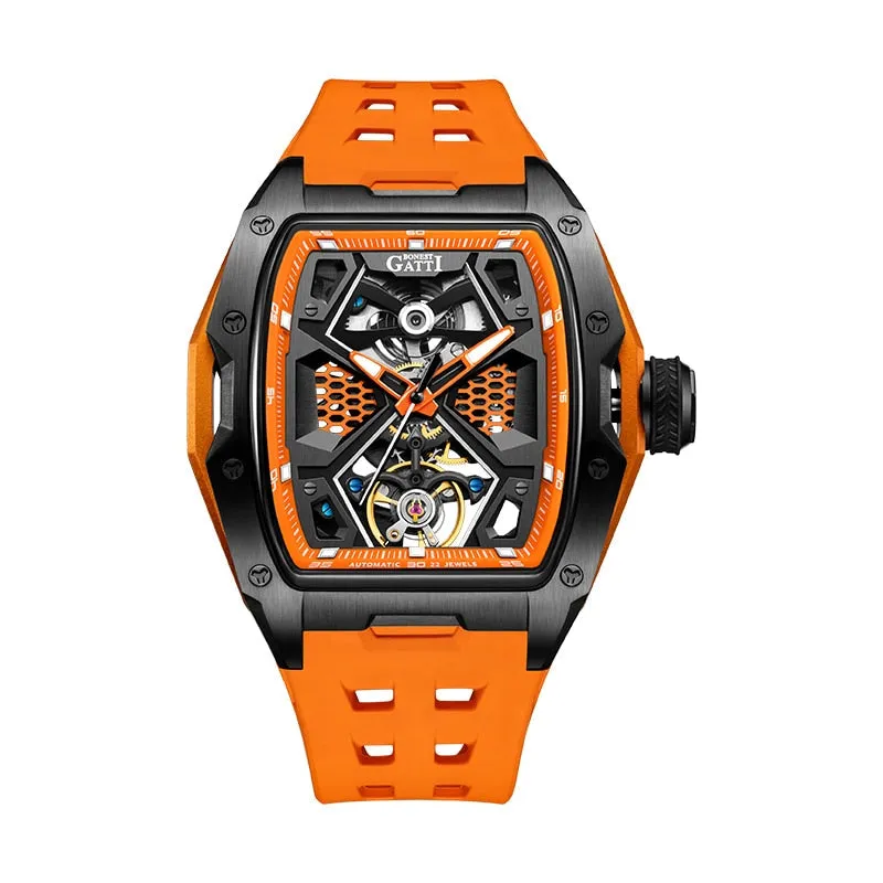 Men's Luxury Waterproof Automatic Mechanical Luminous Wristwatch