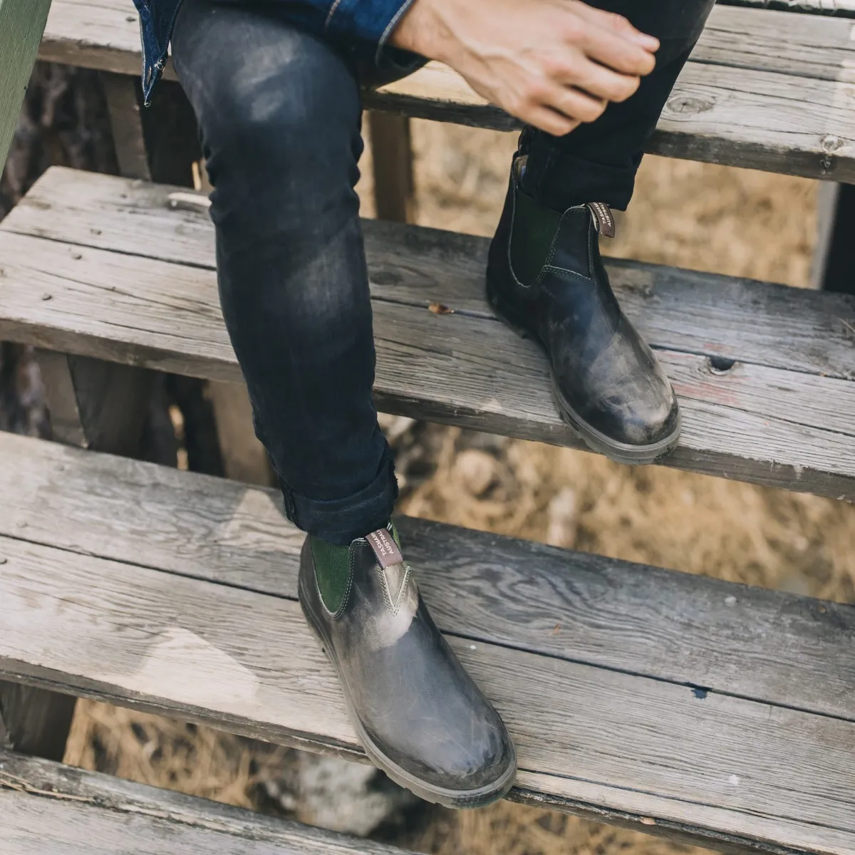 Men's Originals  Chelsea Boots  -  Stout Brown / Olive