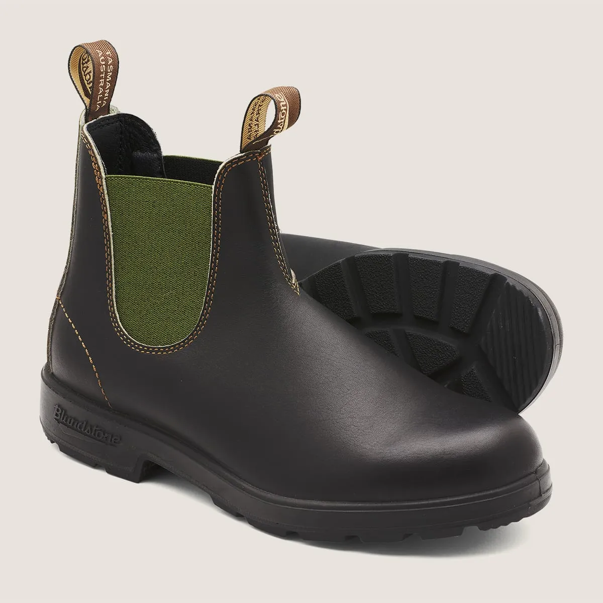 Men's Originals  Chelsea Boots  -  Stout Brown / Olive