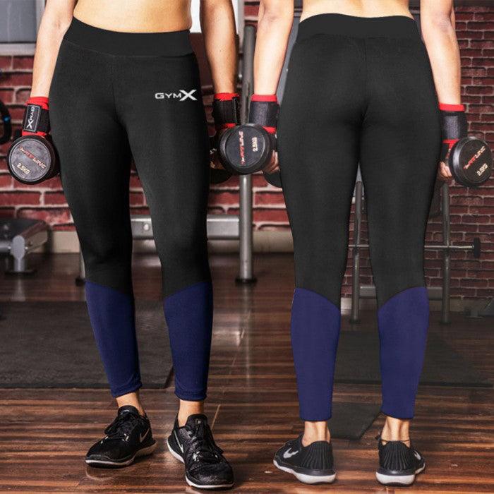 Midnight Navy Black Combo leggings - Essential Series- Sale