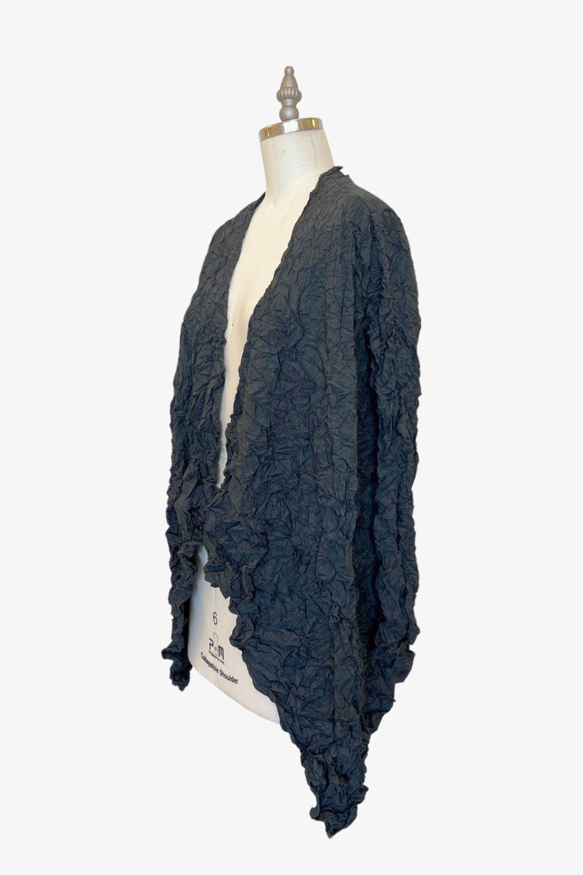 Moth Ali Cardigan | Charcoal