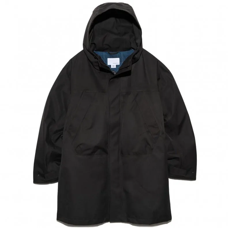 nanamica 2L GORE-TEX Hooded Coat (Charcoal)