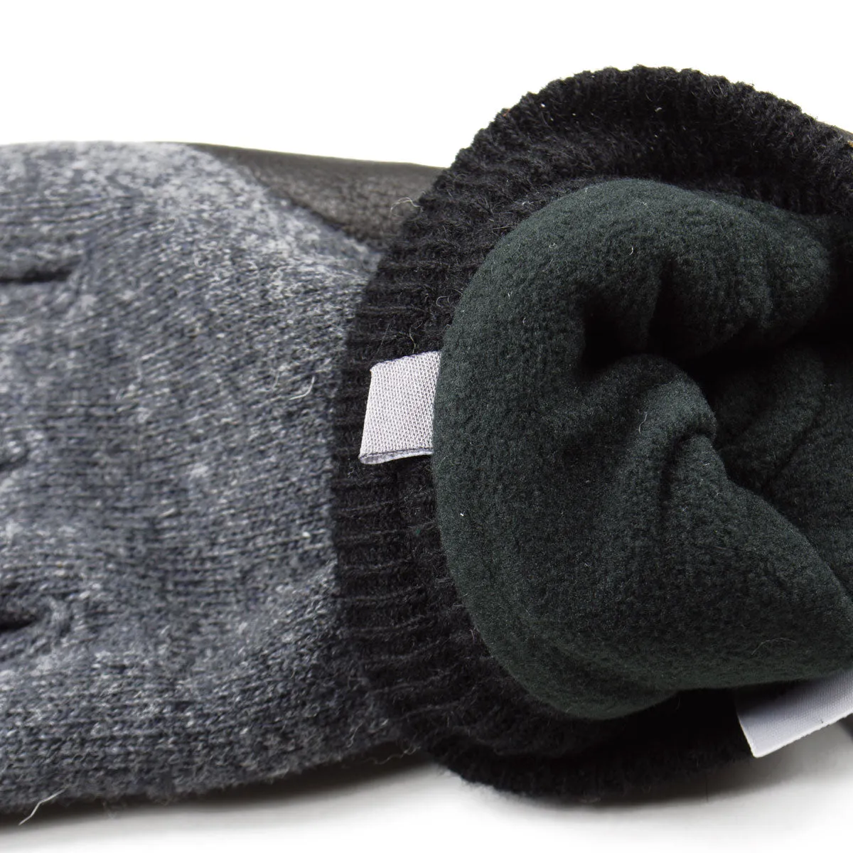 Norse Projects x Hestra - Svante Wool / Leather Gloves - Charcoal