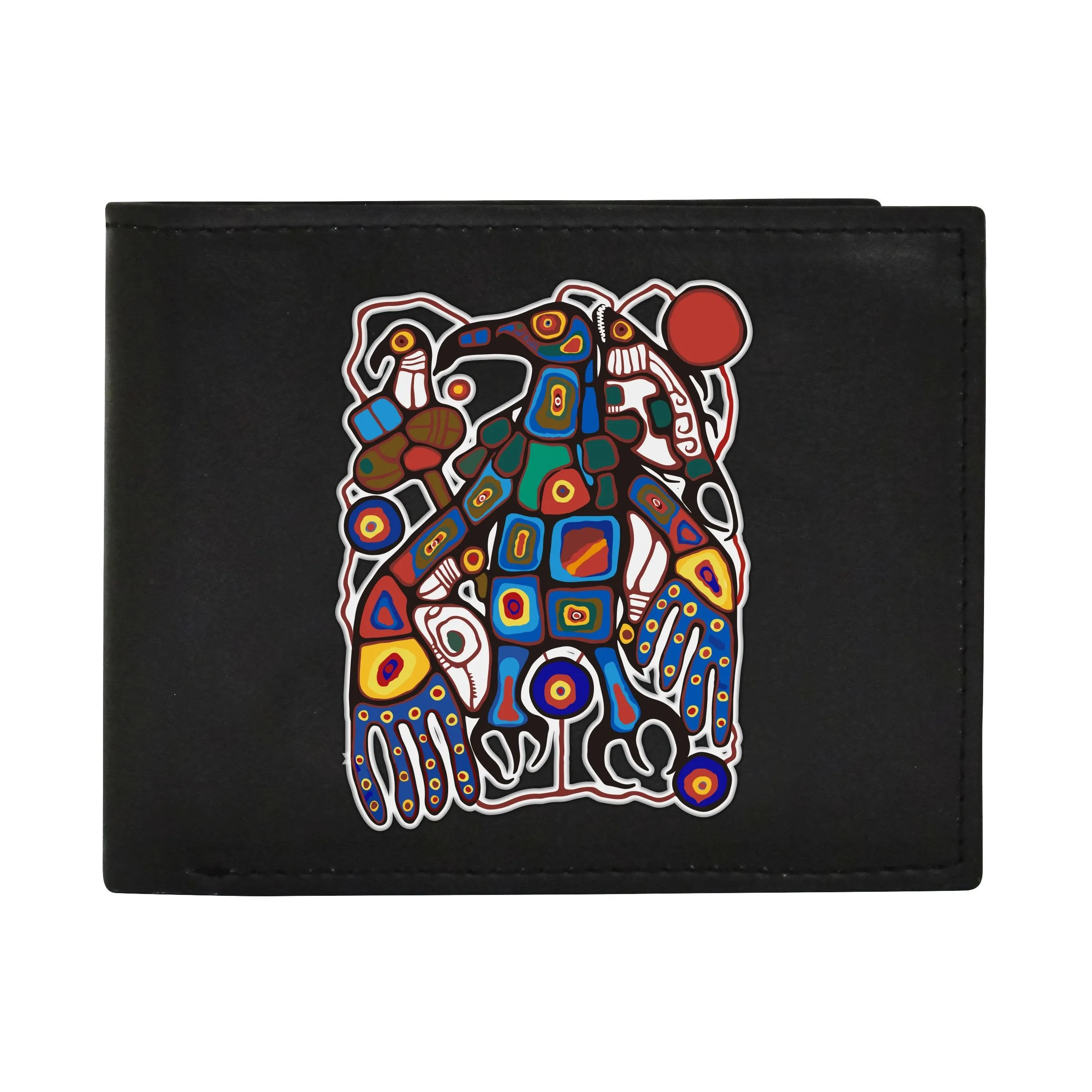 Norval Morrisseau Man Changing into Thunderbird Men's Wallet