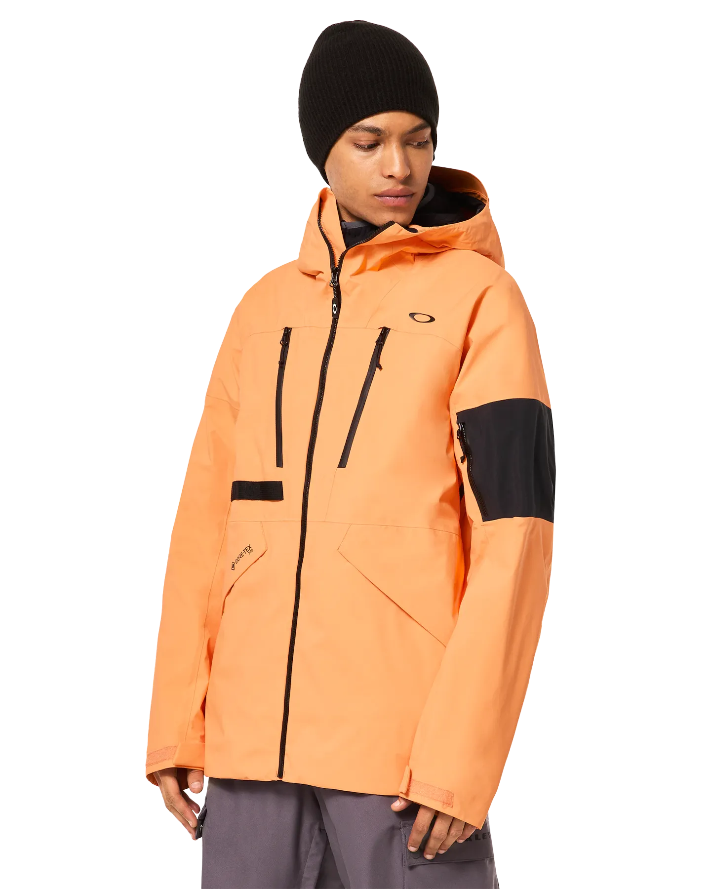 Oakley Bowls Gore-Tex Pro Shell Jacket - Soft Orange - 2024 | Shop Coats & Jackets at Trojan Wake Ski Snow & Snow Skiers