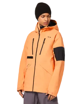 Oakley Bowls Gore-Tex Pro Shell Jacket - Soft Orange - 2024 | Shop Coats & Jackets at Trojan Wake Ski Snow & Snow Skiers