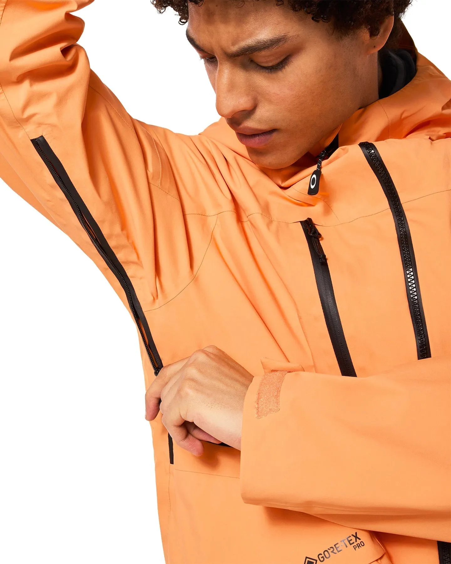 Oakley Bowls Gore-Tex Pro Shell Jacket - Soft Orange - 2024 | Shop Coats & Jackets at Trojan Wake Ski Snow & Snow Skiers