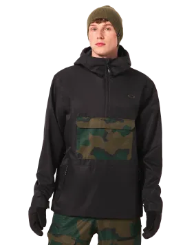 Oakley Divisional Rc Shell Anorak - Blackout - 2024 | Shop Coats & Jackets at Trojan Wake Ski Snow & Snow Skiers Warehou