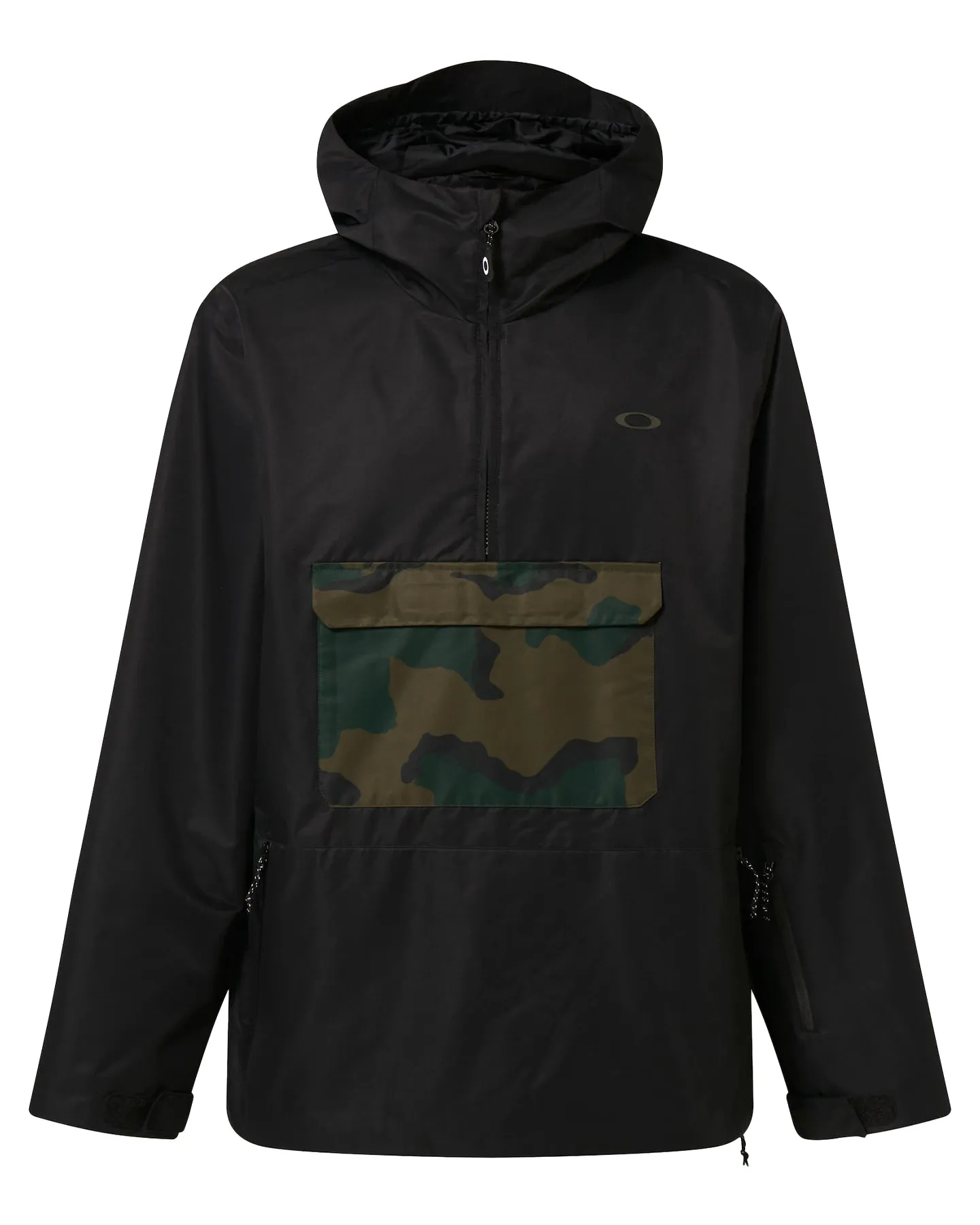 Oakley Divisional Rc Shell Anorak - Blackout - 2024 | Shop Coats & Jackets at Trojan Wake Ski Snow & Snow Skiers Warehou