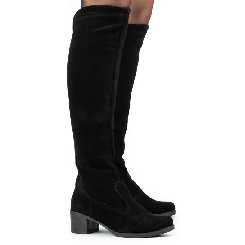 Olivier Black Agnes insulated boots