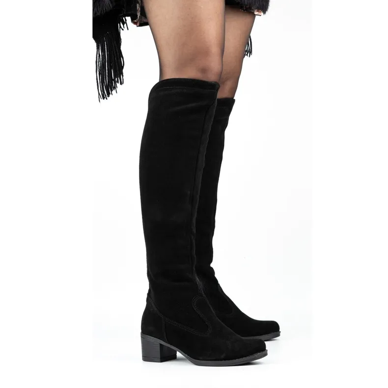 Olivier Black Agnes insulated boots