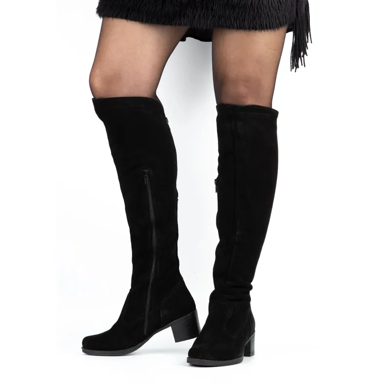 Olivier Black Agnes insulated boots