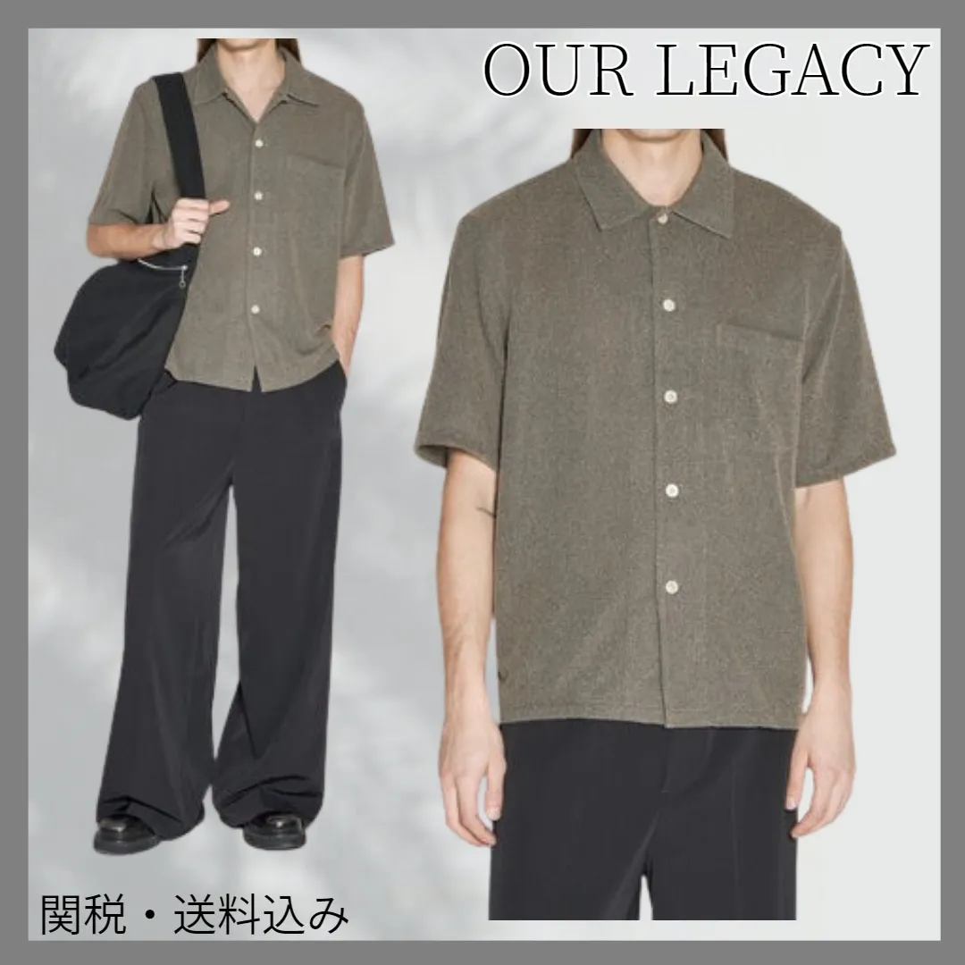 OUR LEGACY  |Plain Short Sleeves Shirts