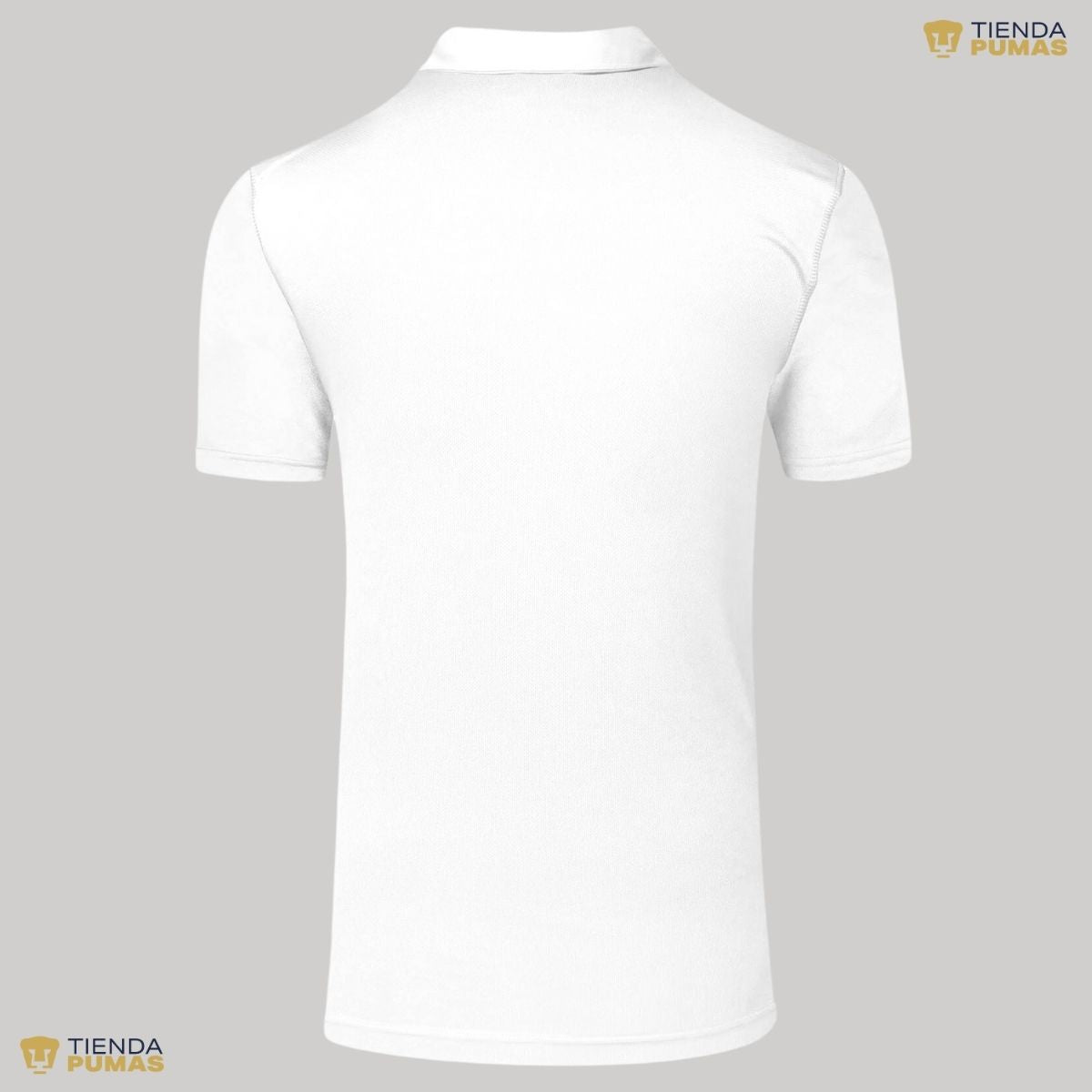 Playera tipo polo Hombre Pumas UNAM Retro Dorado Vinil