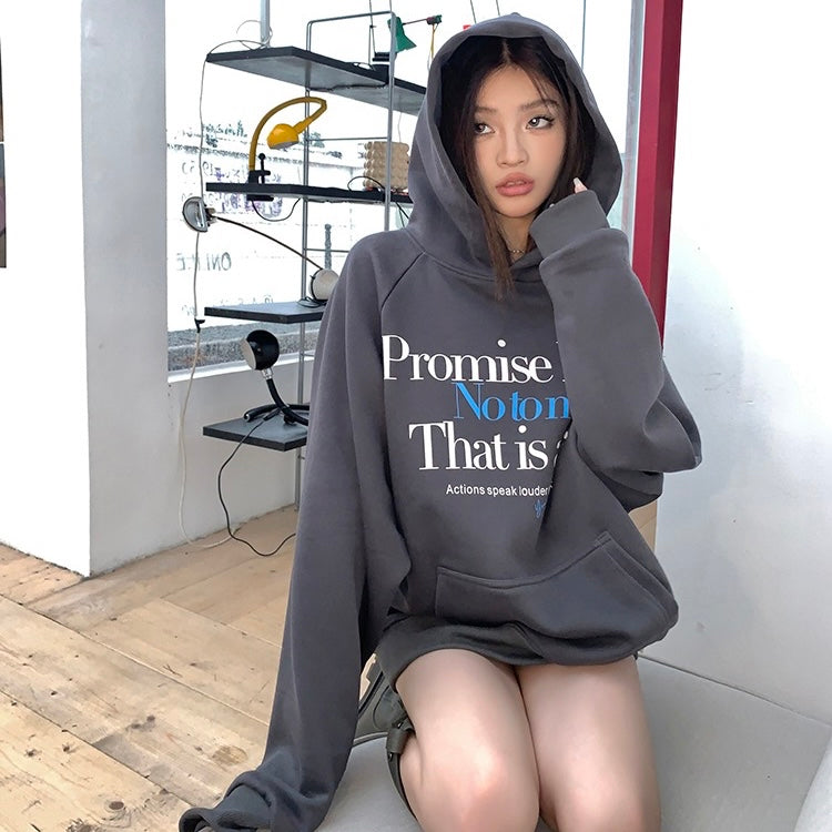 Promise Grey Hoodie