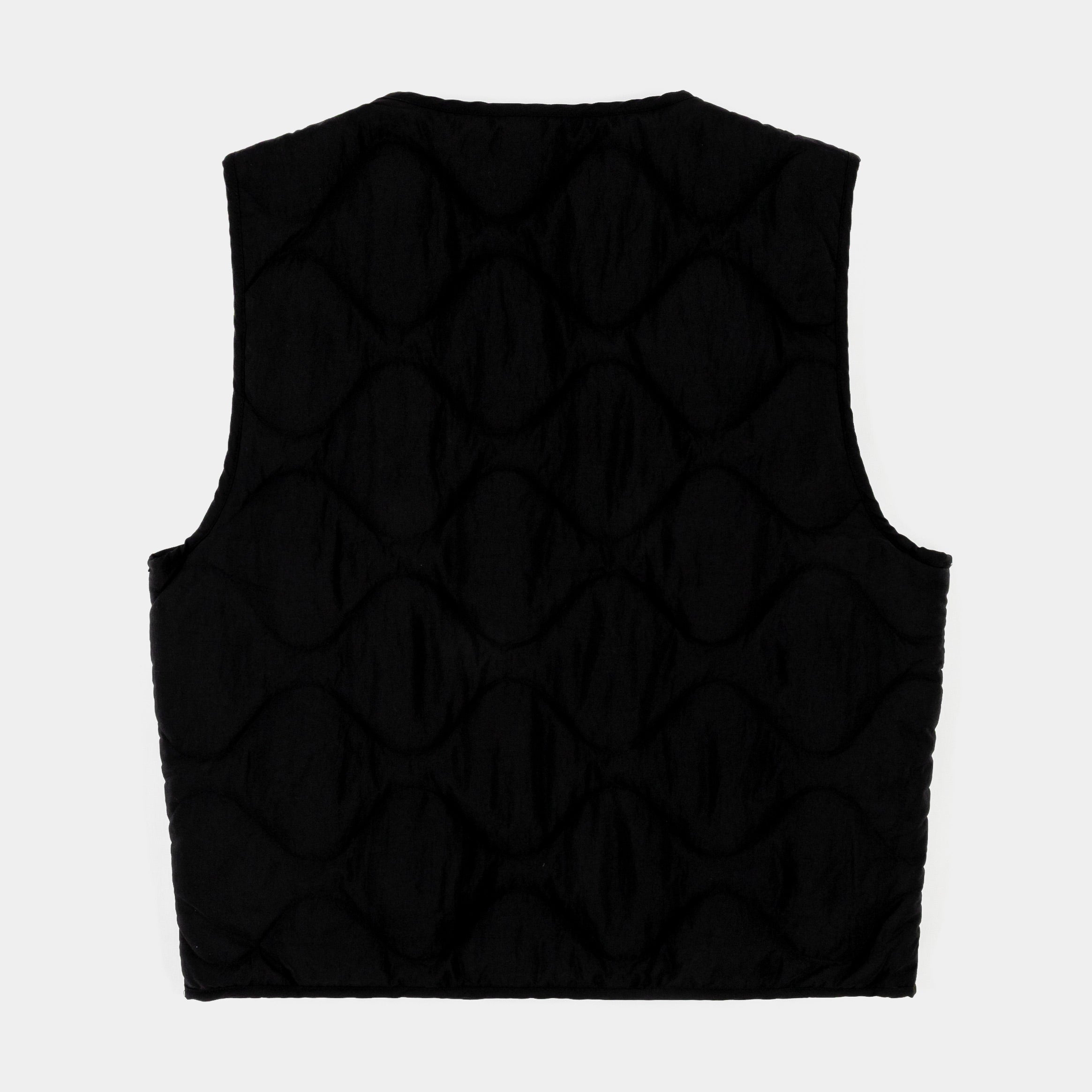 Quilted Mens Vest (Black)