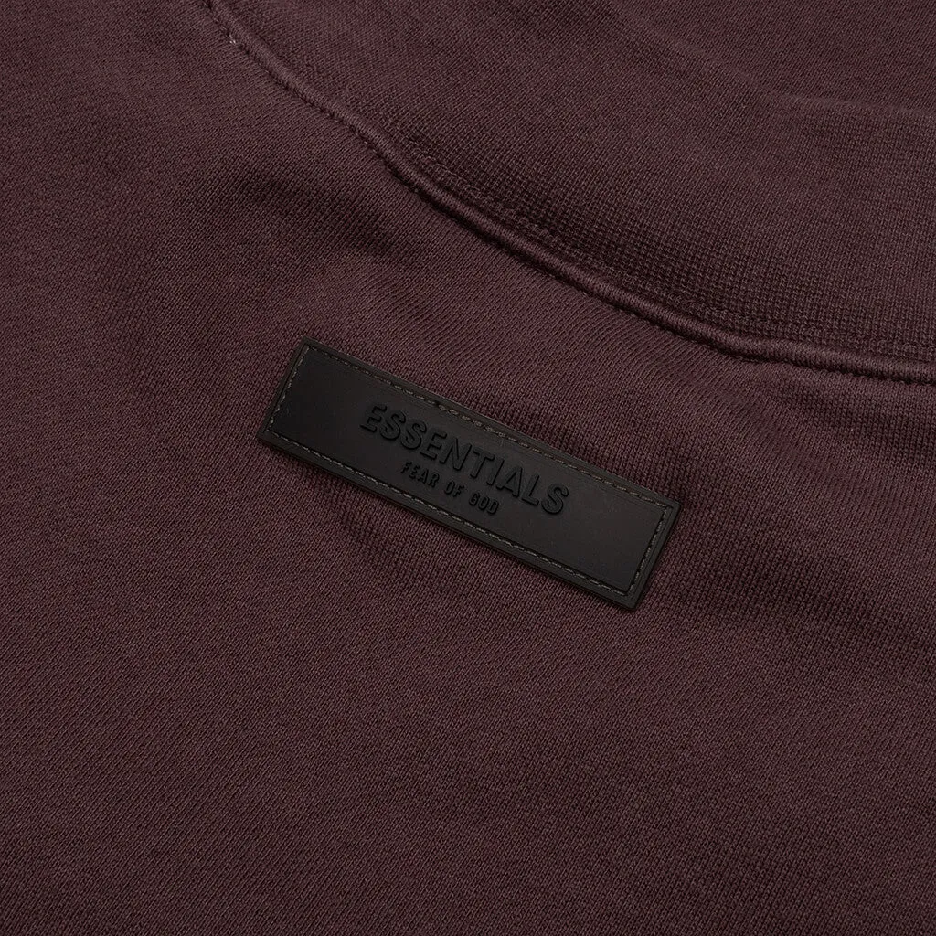 Relaxed Crewneck - Plum