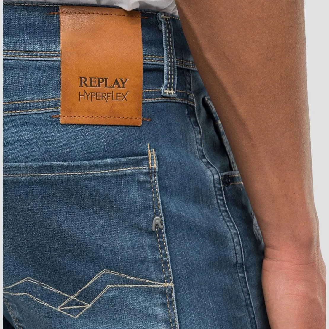 Replay Anbass Hyperflex Re-Used X.L.I.T.E Jeans