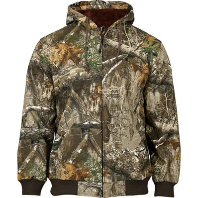 ROCKY PRO-HUNTER CHORE FULL ZIP HOODED COAT - REALTREE EDGE