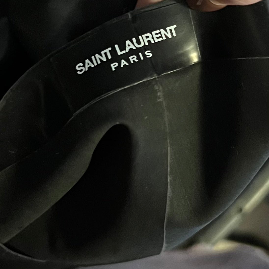 Saint Laurent Latex Leggings