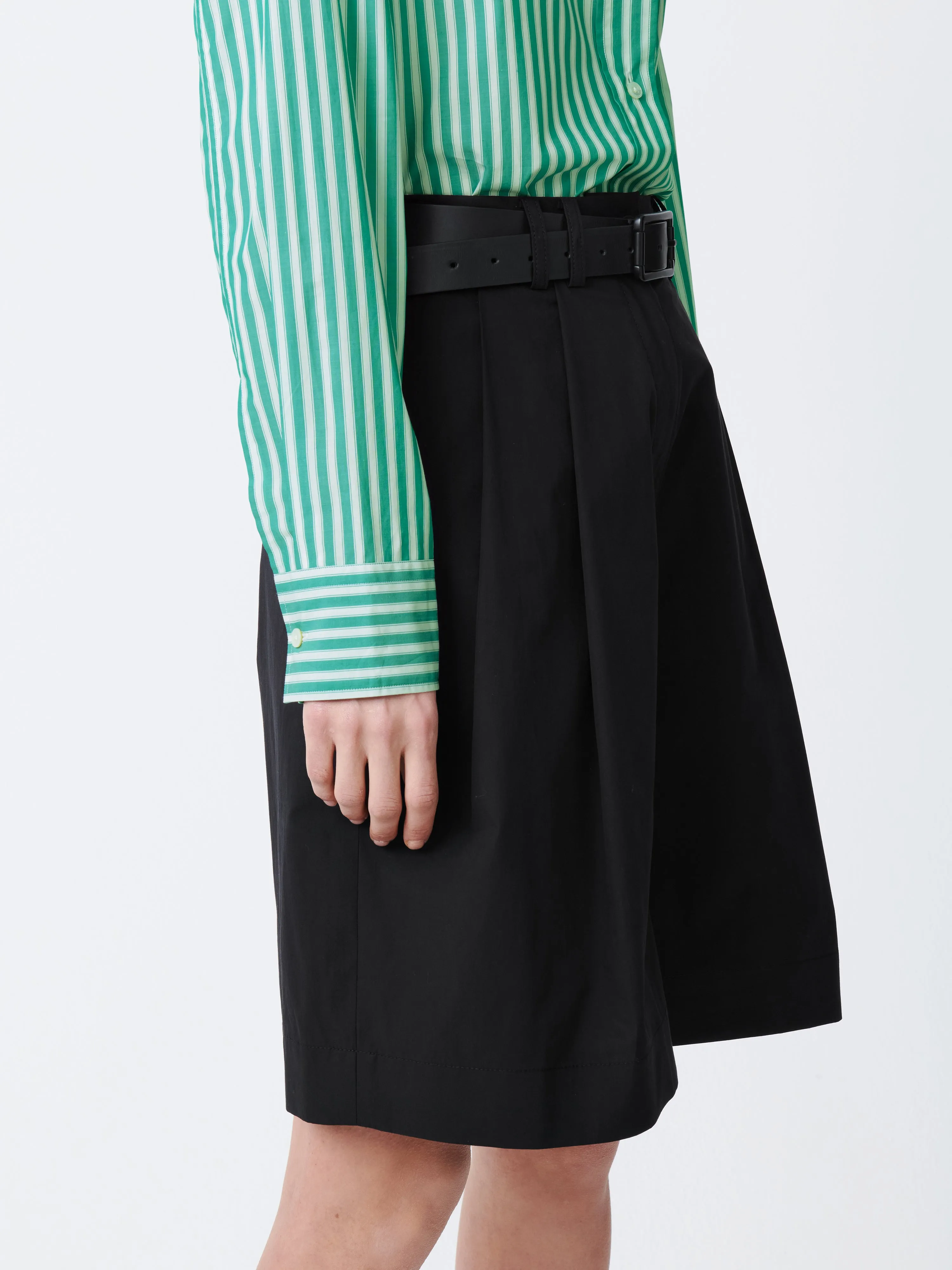 Santos Shirt in Stripe Green