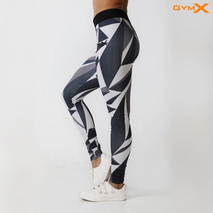 Sculpted Leggings- Geometric Digital Print - Sale