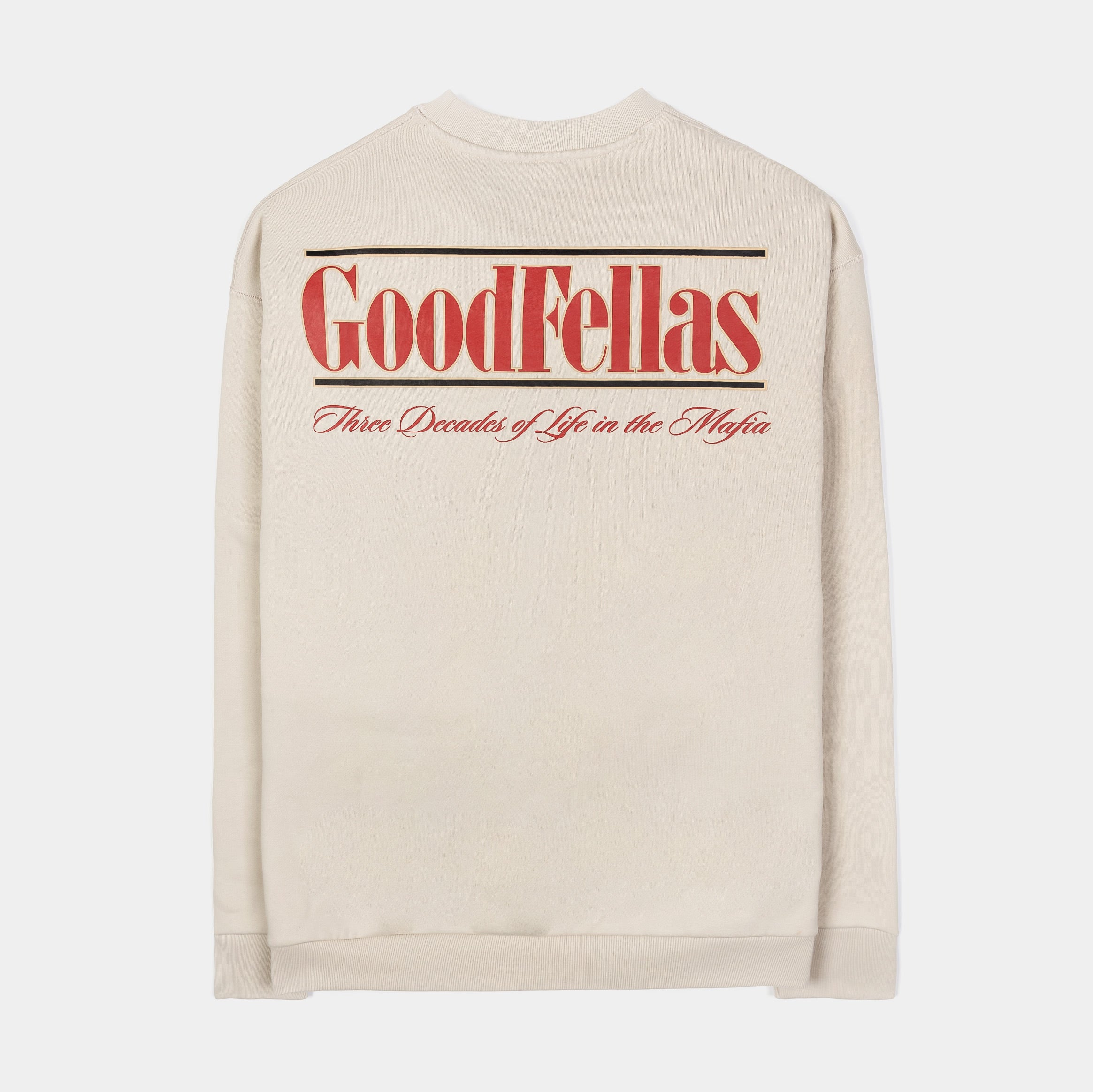 SP x Goodfellas In The Mafia Mens Crew (Beige/Black)