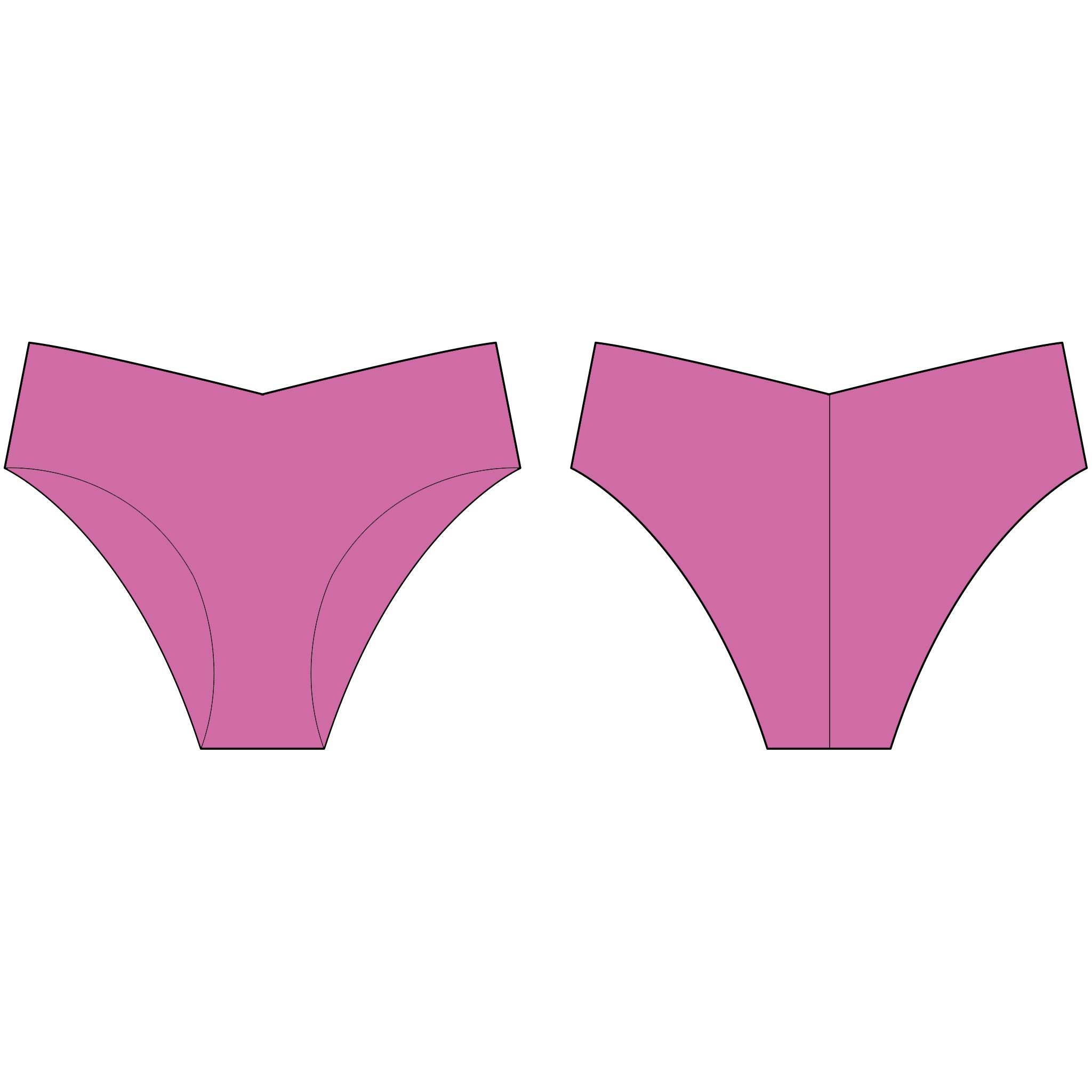 Super Pink Second-Skin Bikini Panty