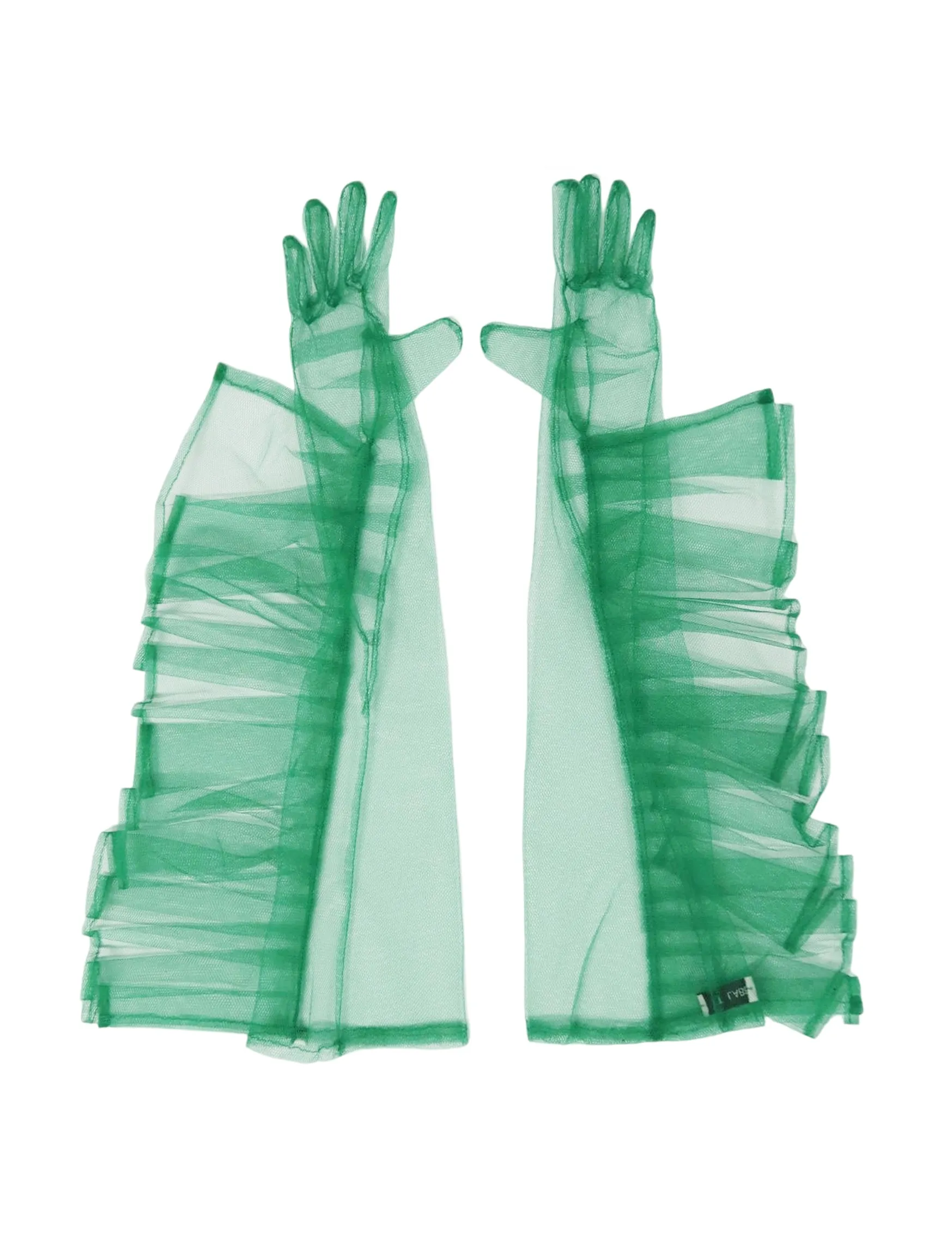 T Label Green Ray Gloves