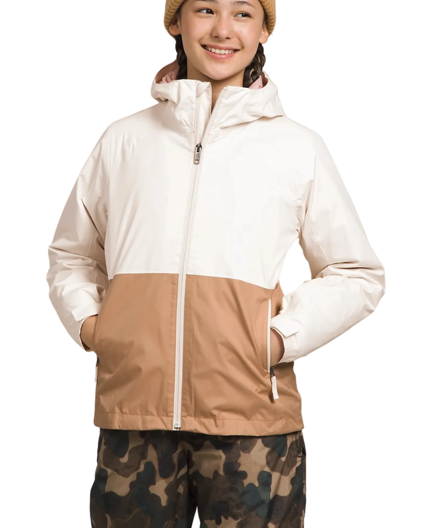 The North Face Girls' Freedom Triclimate® Snow Jacket - Gardenia White | Shop Coats & Jackets at Trojan Wake Ski Snow &a