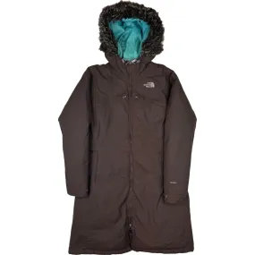 The North Face HyVent Hooded Coat Brown