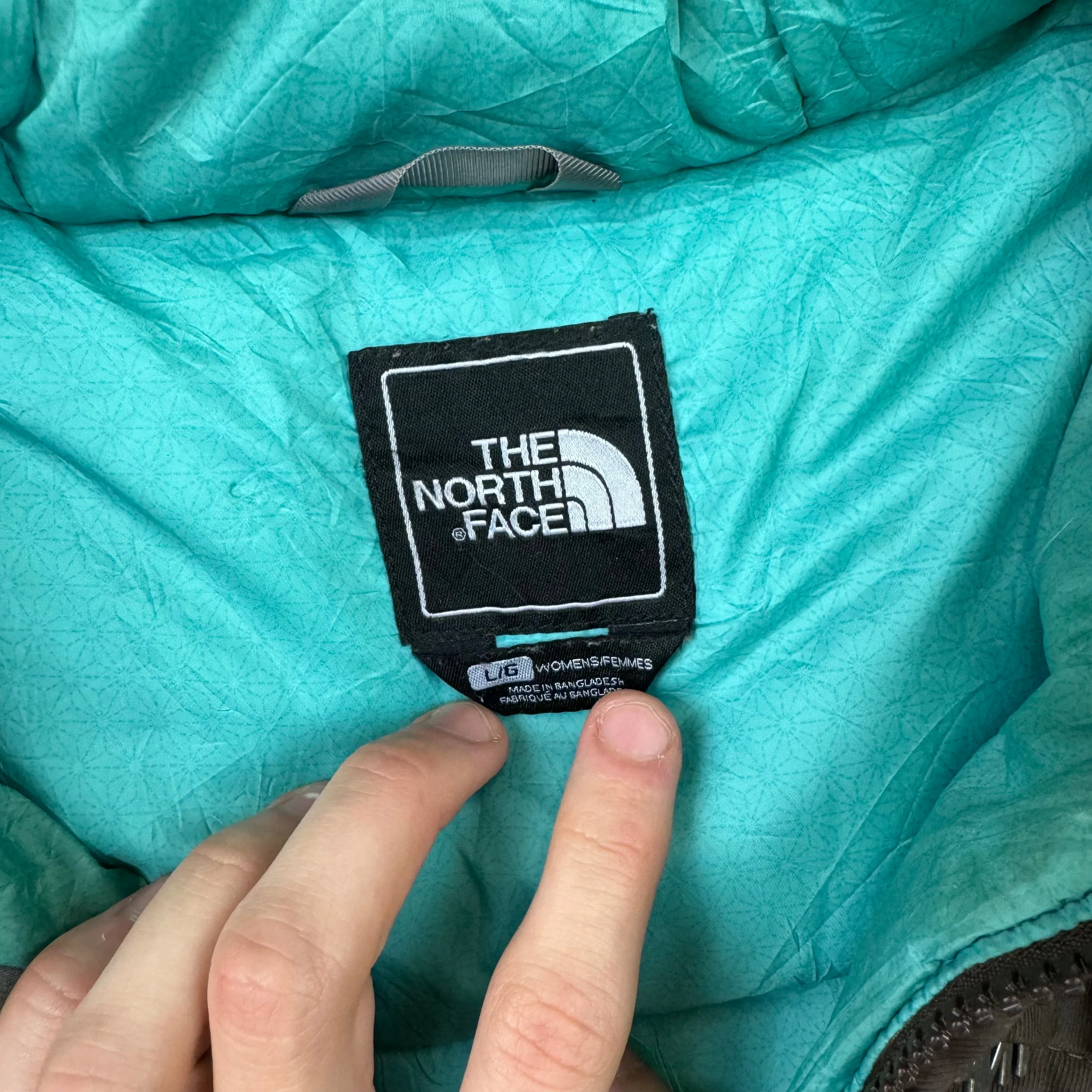 The North Face HyVent Hooded Coat Brown