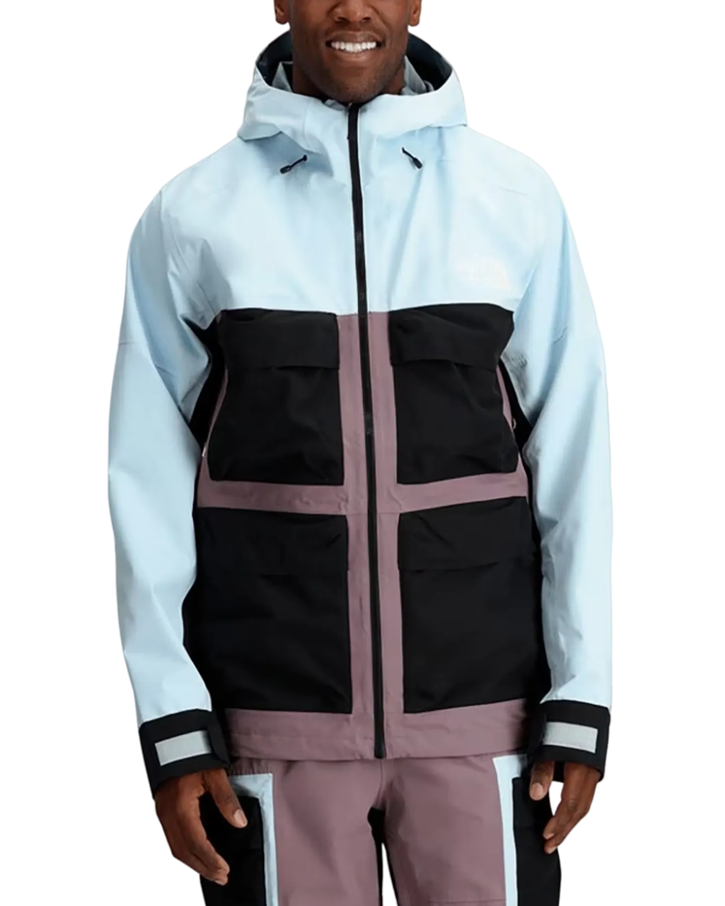 The North Face Men's Dragline Snow Jacket - Icecap Blue/Fawn Grey | Shop Coats & Jackets at Trojan Wake Ski Snow & S