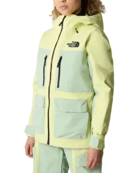 The North Face Women's Dragline Snow Jacket - Sun Sprite/Misty Sage | Shop Coats & Jackets at Trojan Wake Ski Snow &