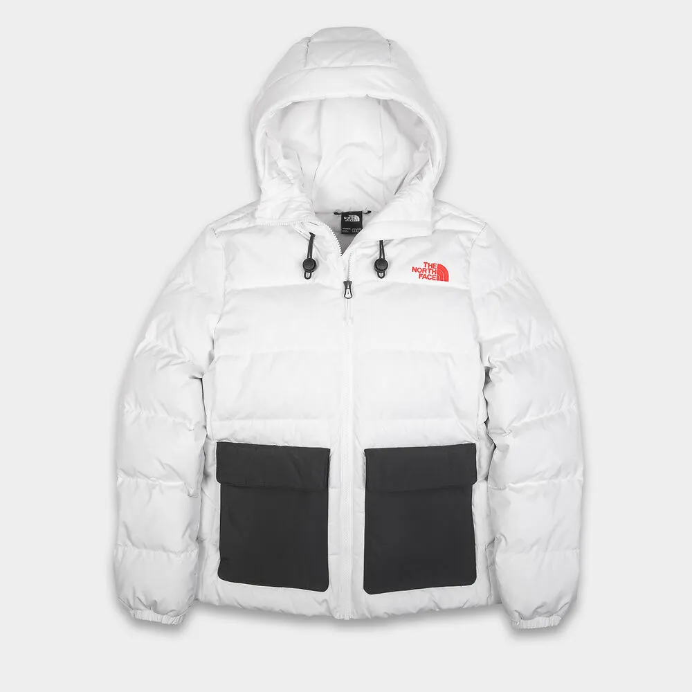 The North Face Women's Gotham Jacket - Gardenia White/Tnf Black/Power Orange | Shop Coats & Jackets at Trojan Wake Ski S