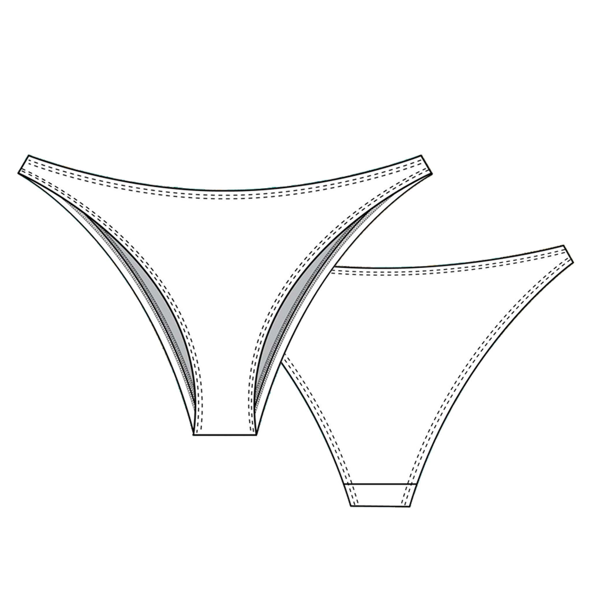 Tulip Organic Cotton Brazilian Panty