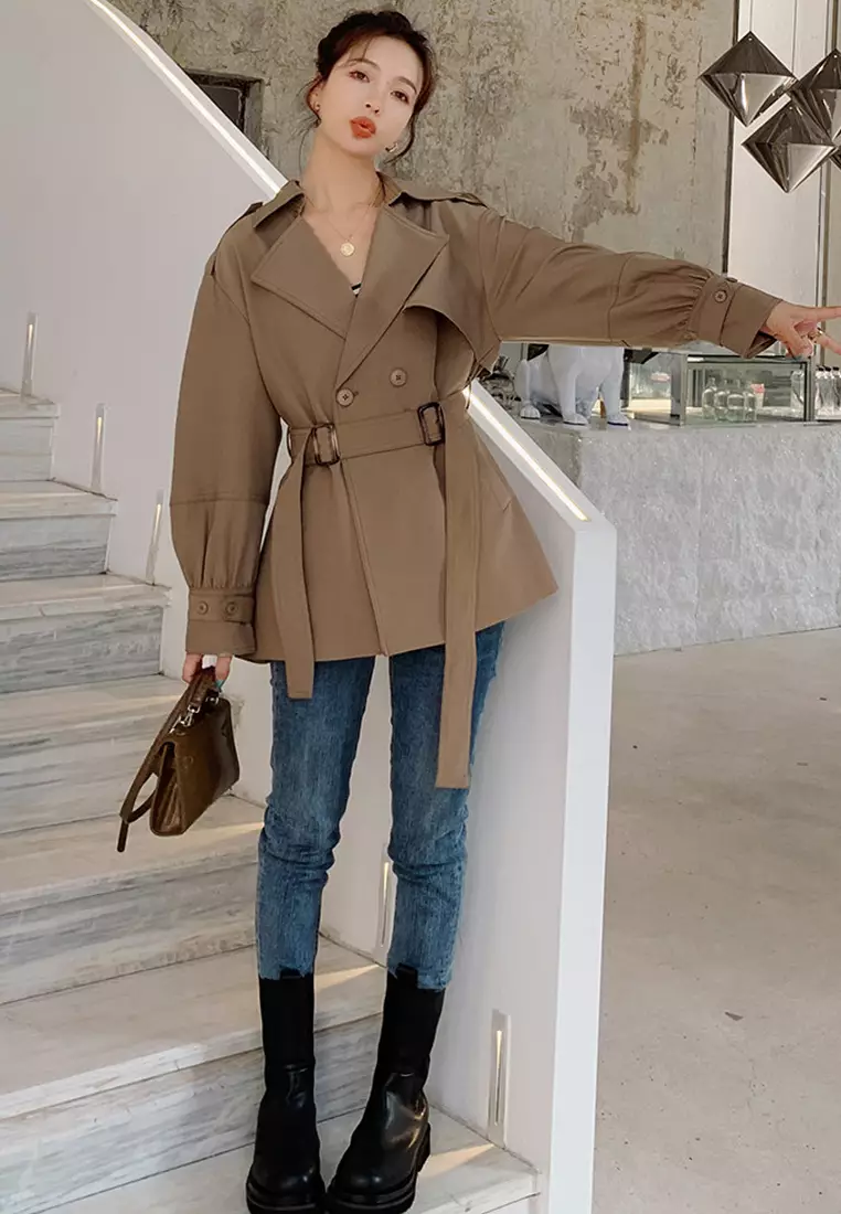 Twenty Eight Shoes Thin Casual Trench Coat MYH070315