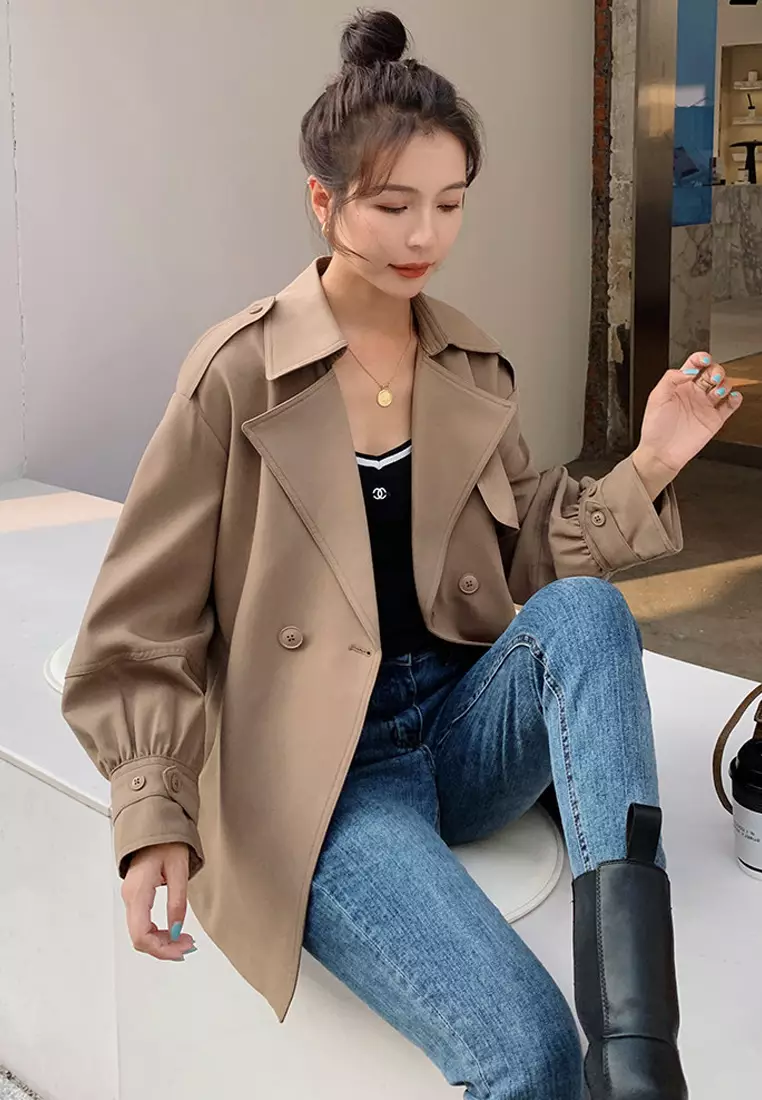 Twenty Eight Shoes Thin Casual Trench Coat MYH070315