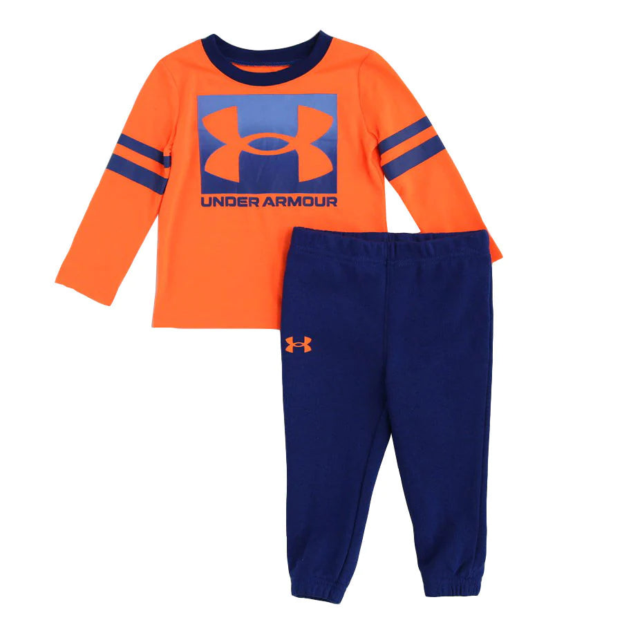 Under Armour Infant Panic Orange Varsity Set