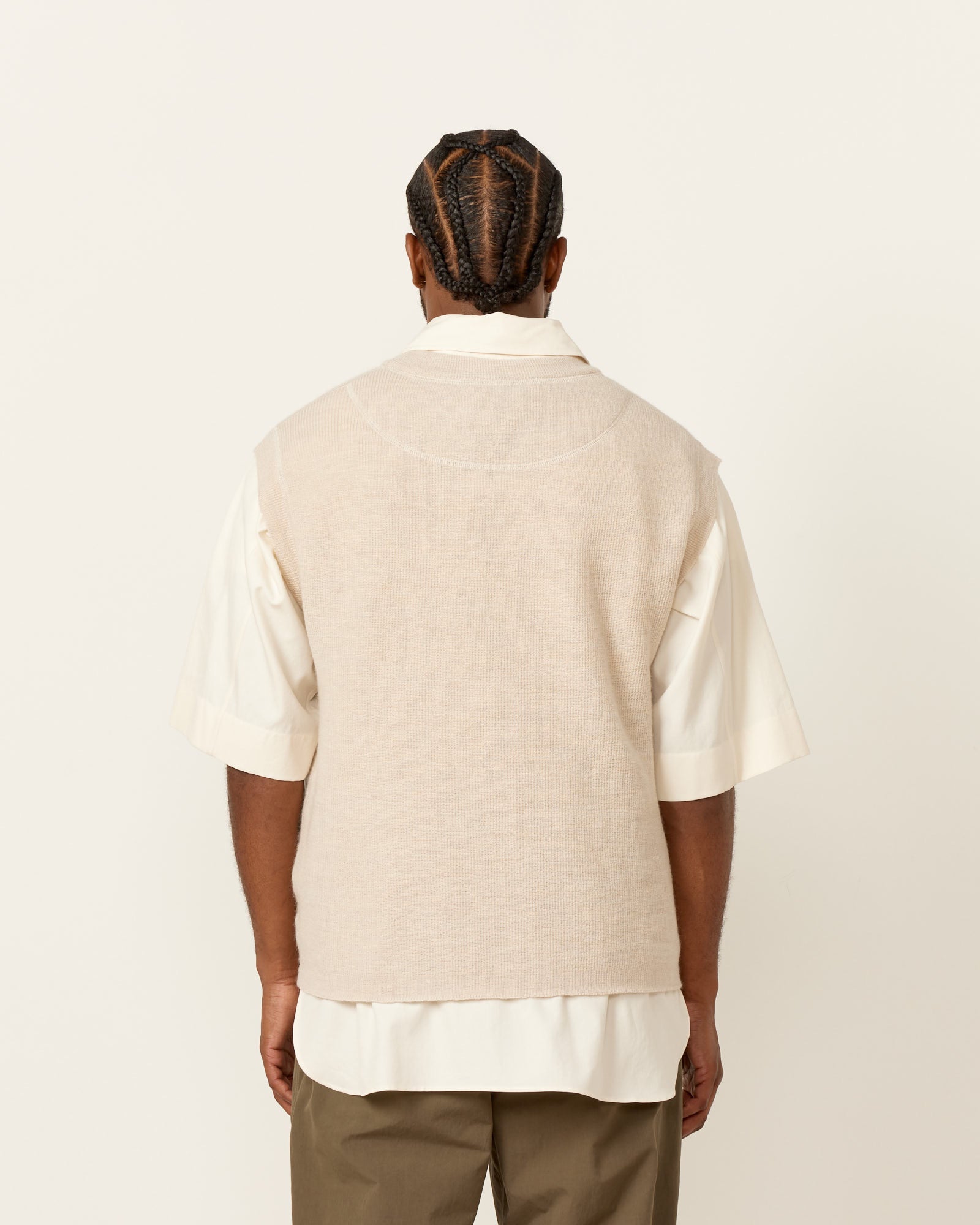 Utility Crew Neck in Chalk