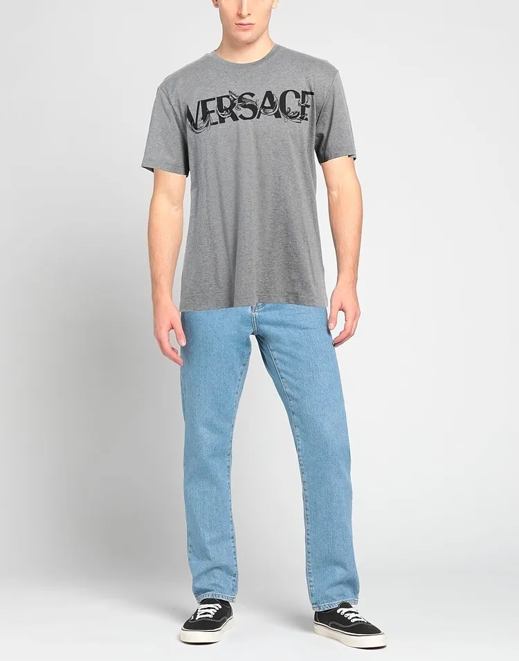 VERSACE  |Short Sleeves Logo Luxury T-Shirts