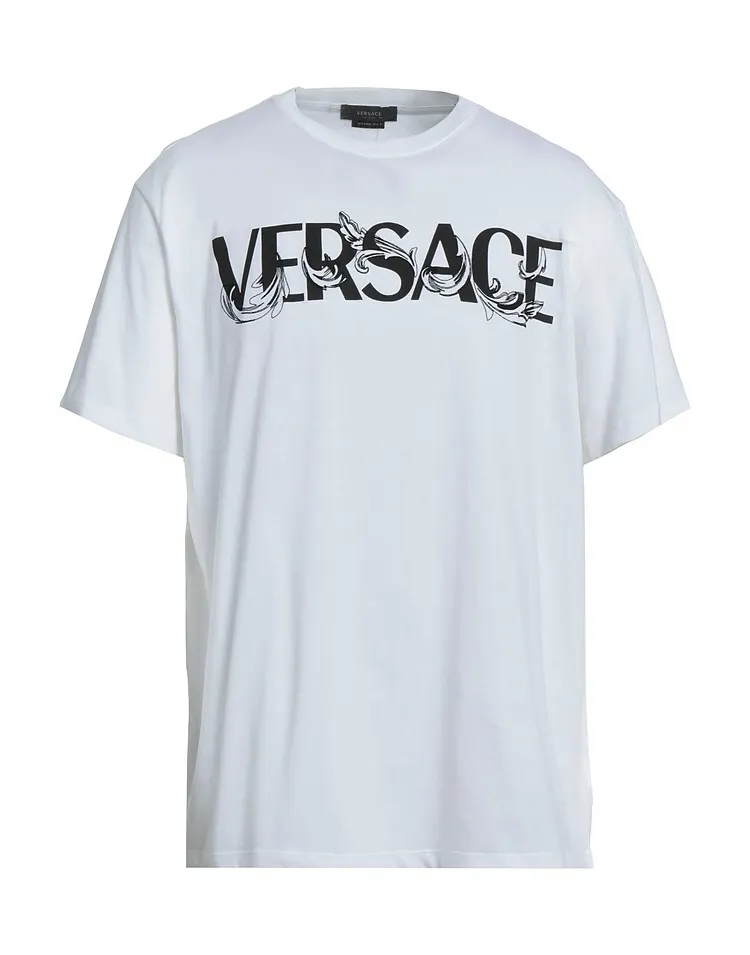 VERSACE  |Short Sleeves Logo Luxury T-Shirts