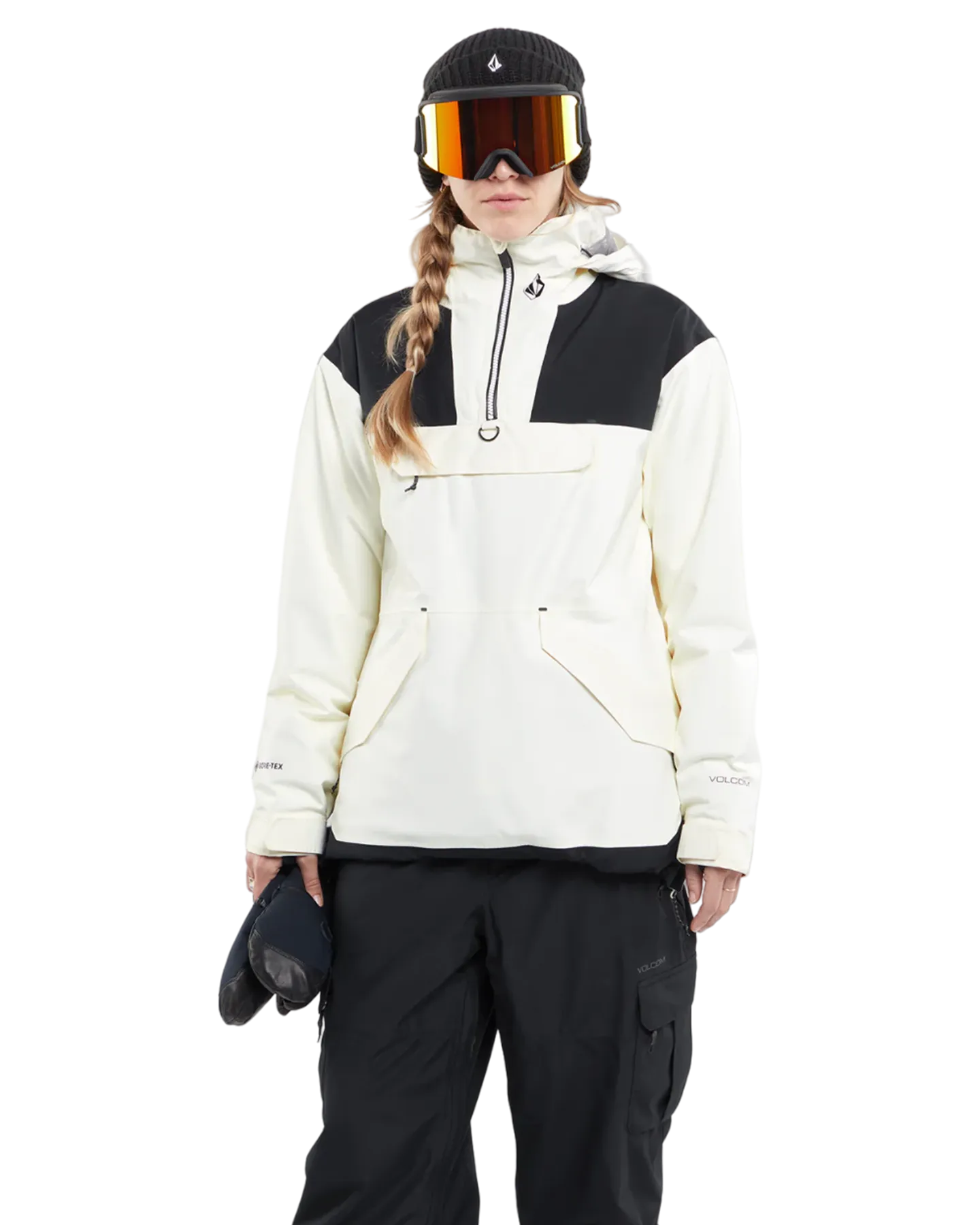 Volcom Fern Ins Gore Pullover - Moonbeam | Shop Coats & Jackets at Trojan Wake Ski Snow & Snow Skiers Warehouse