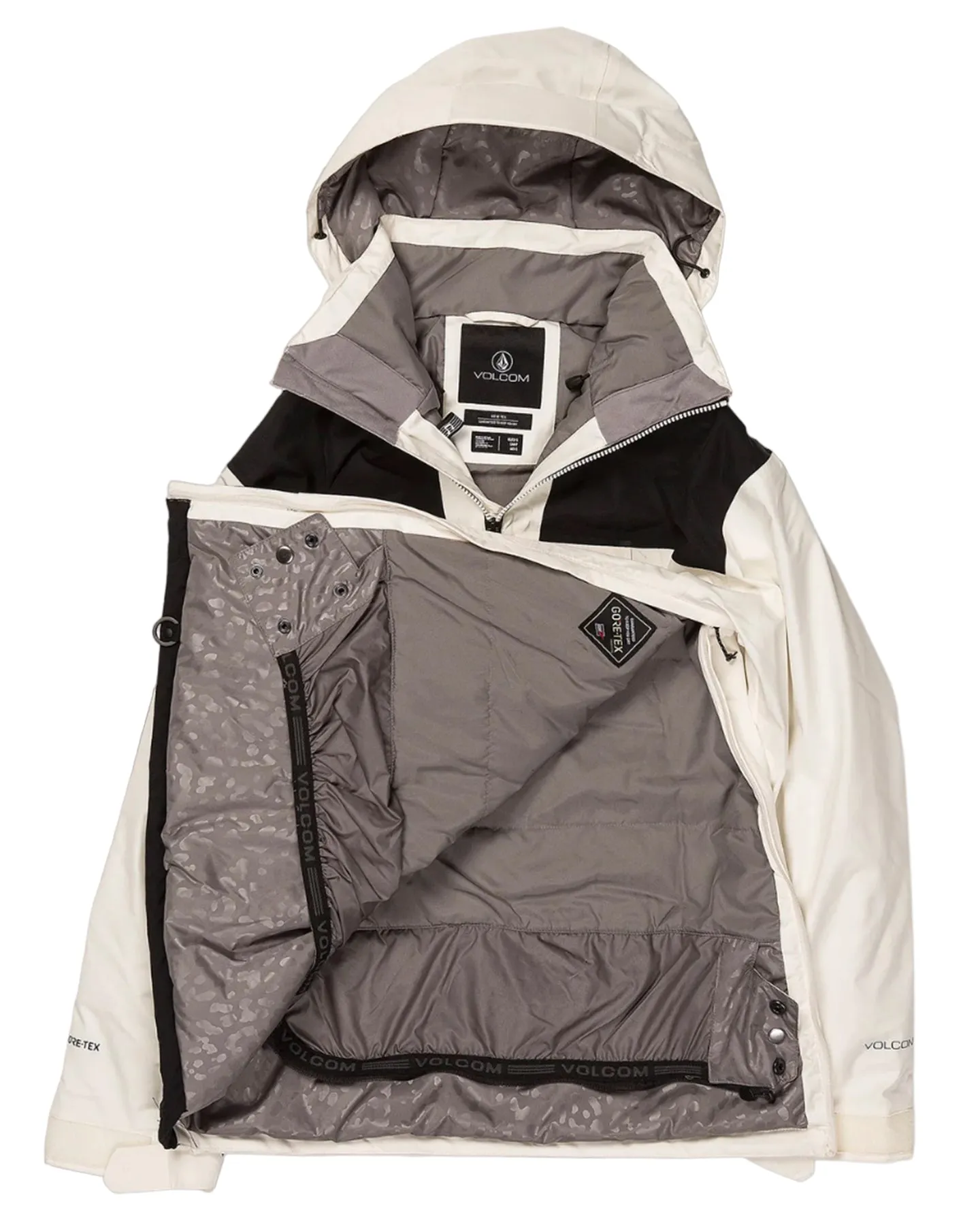 Volcom Fern Ins Gore Pullover - Moonbeam | Shop Coats & Jackets at Trojan Wake Ski Snow & Snow Skiers Warehouse