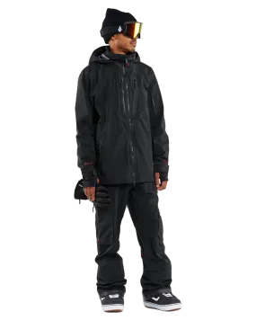 Volcom Guch Stretch Gore Jacket - Black | Shop Coats & Jackets at Trojan Wake Ski Snow & Snow Skiers Warehouse