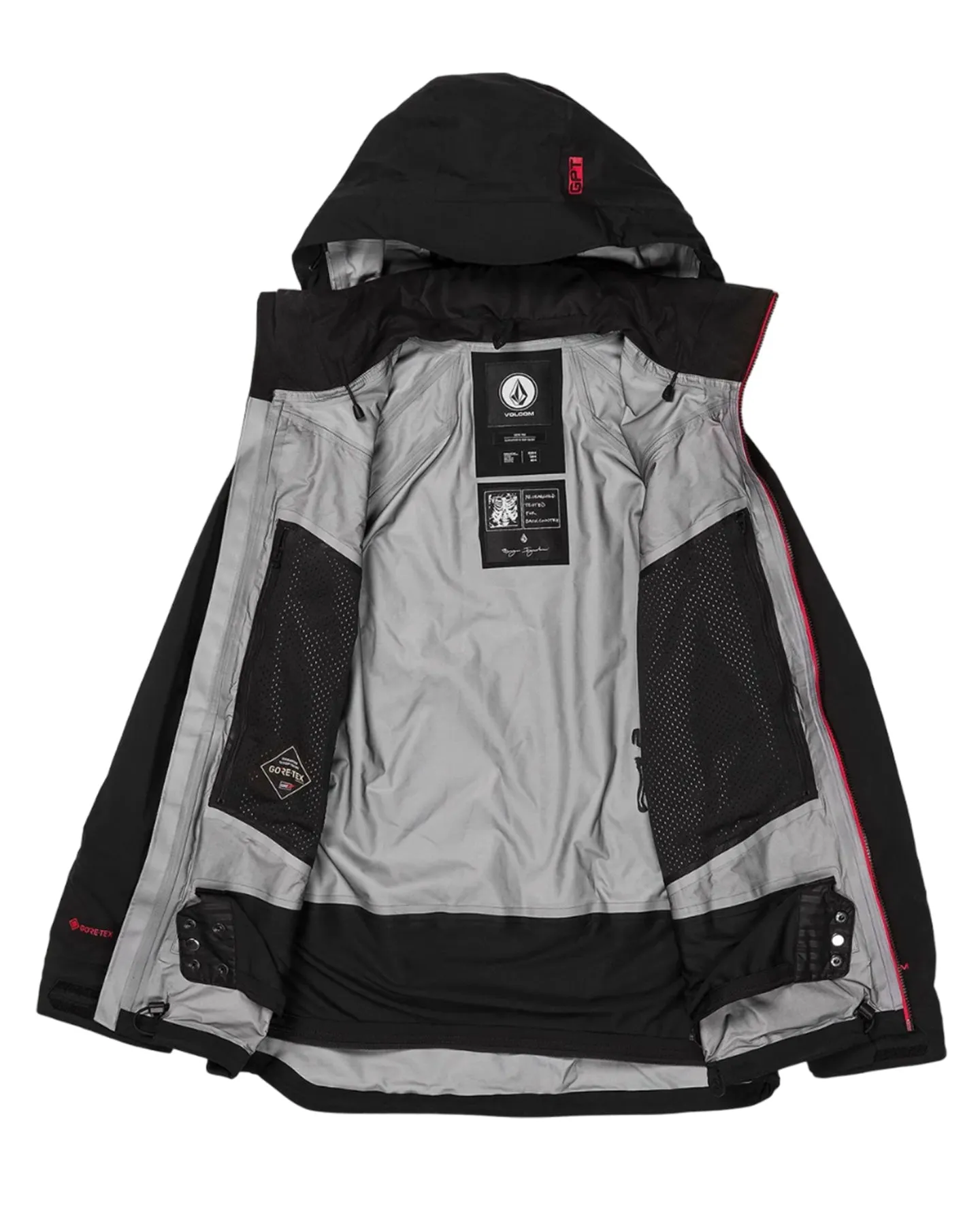 Volcom Guch Stretch Gore Jacket - Black | Shop Coats & Jackets at Trojan Wake Ski Snow & Snow Skiers Warehouse